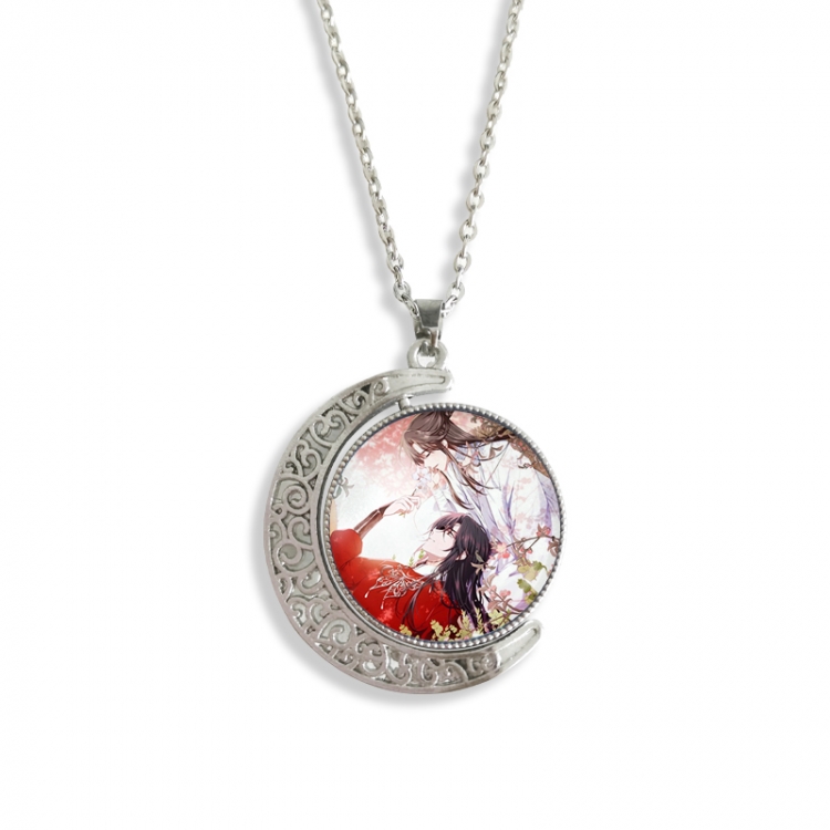 Heaven Official's Blessing Anime Double sided Crystal Rotating Gem Necklace price for 5 pcs