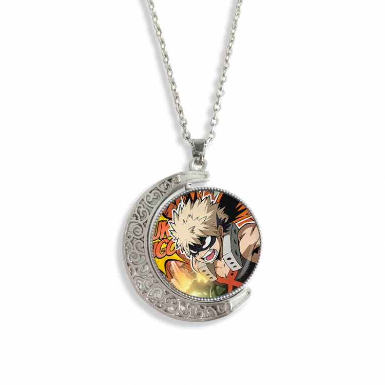 My Hero Academia Anime Double sided Crystal Rotating Gem Necklace price for 5 pcs