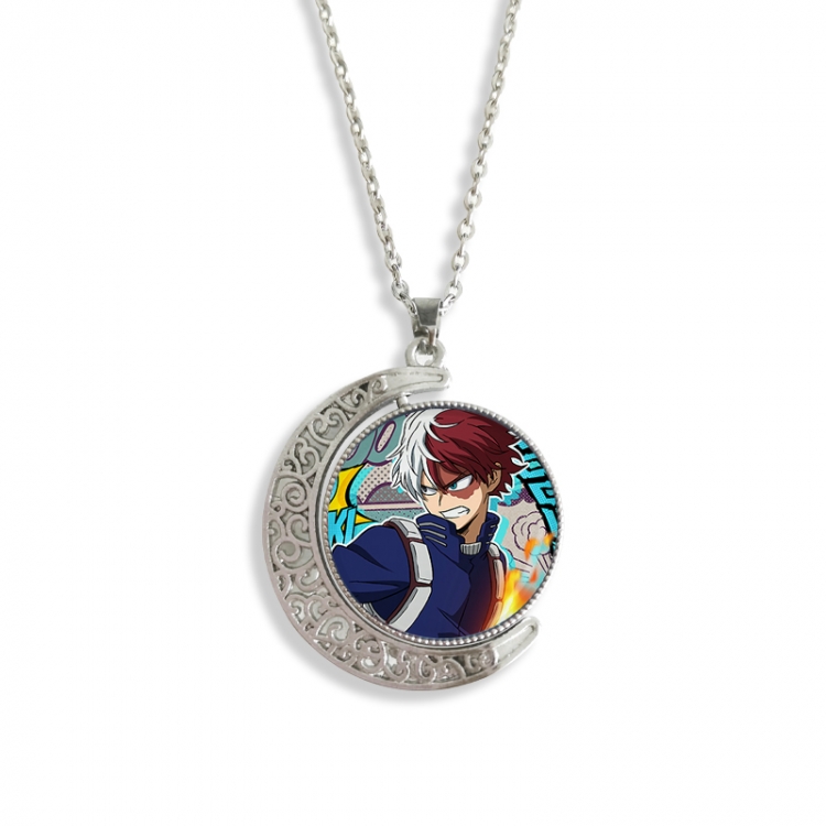 My Hero Academia Anime Double sided Crystal Rotating Gem Necklace price for 5 pcs
