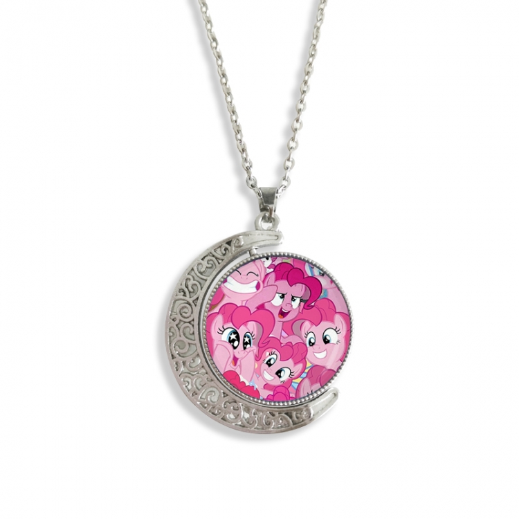 My Little Pony Anime Double sided Crystal Rotating Gem Necklace price for 5 pcs