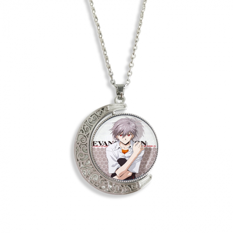 EVA Anime Double sided Crystal Rotating Gem Necklace price for 5 pcs