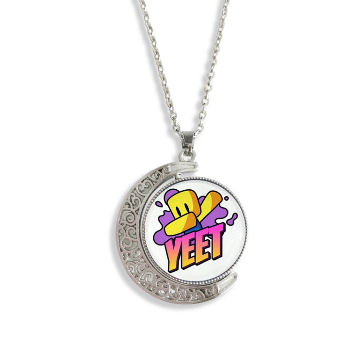 roblox Anime Double sided Crystal Rotating Gem Necklace price for 5 pcs