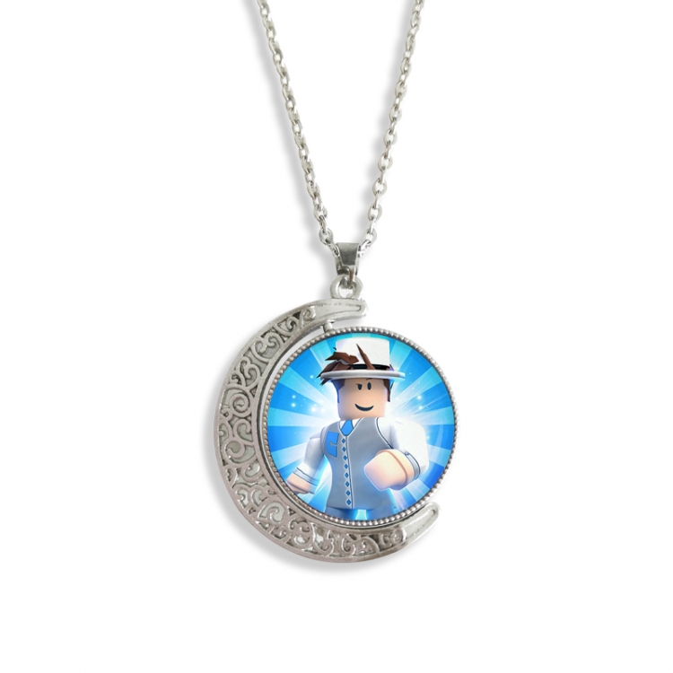 roblox Anime Double sided Crystal Rotating Gem Necklace price for 5 pcs