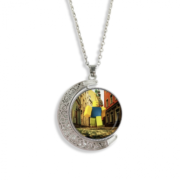 roblox Anime Double sided Crystal Rotating Gem Necklace price for 5 pcs