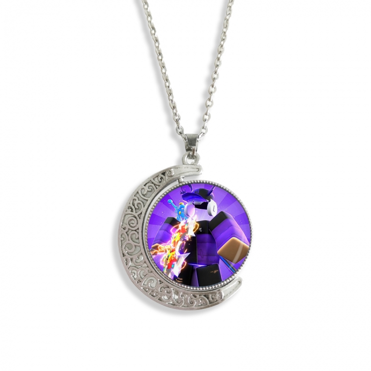 roblox Anime Double sided Crystal Rotating Gem Necklace price for 5 pcs