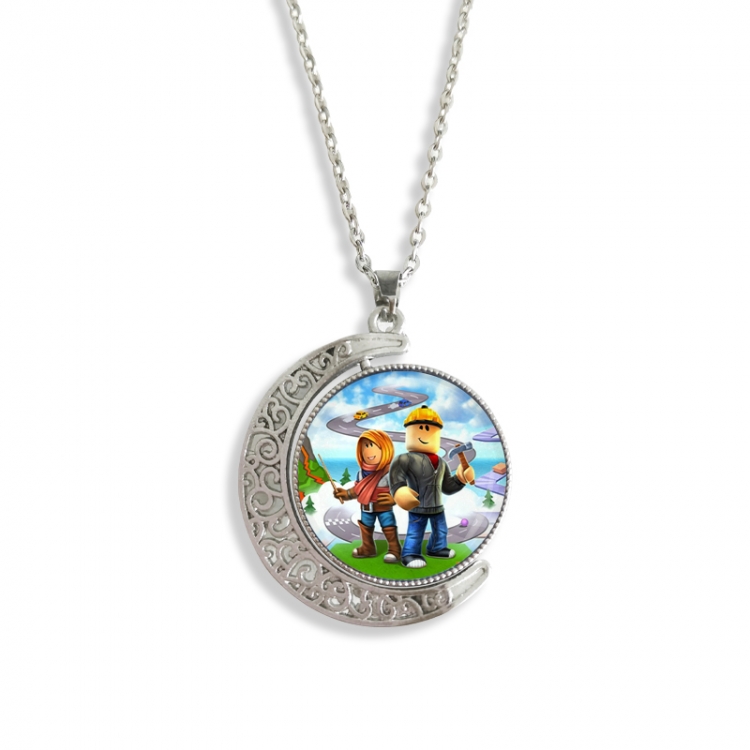 roblox Anime Double sided Crystal Rotating Gem Necklace price for 5 pcs