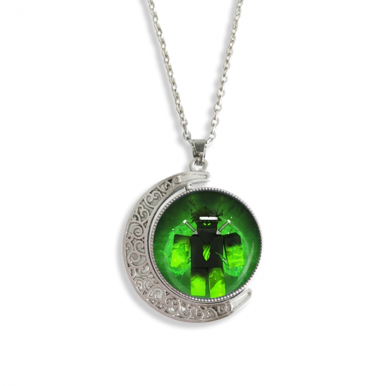 roblox Anime Double sided Crystal Rotating Gem Necklace price for 5 pcs