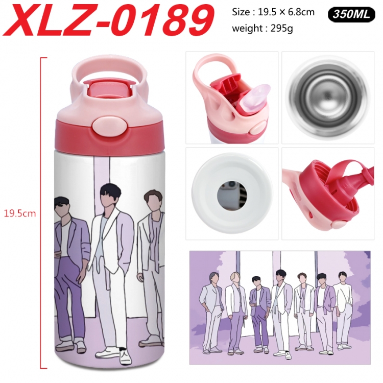 BTS 304 stainless steel portable insulated cup 19.5X6.8CM XLZ-0189