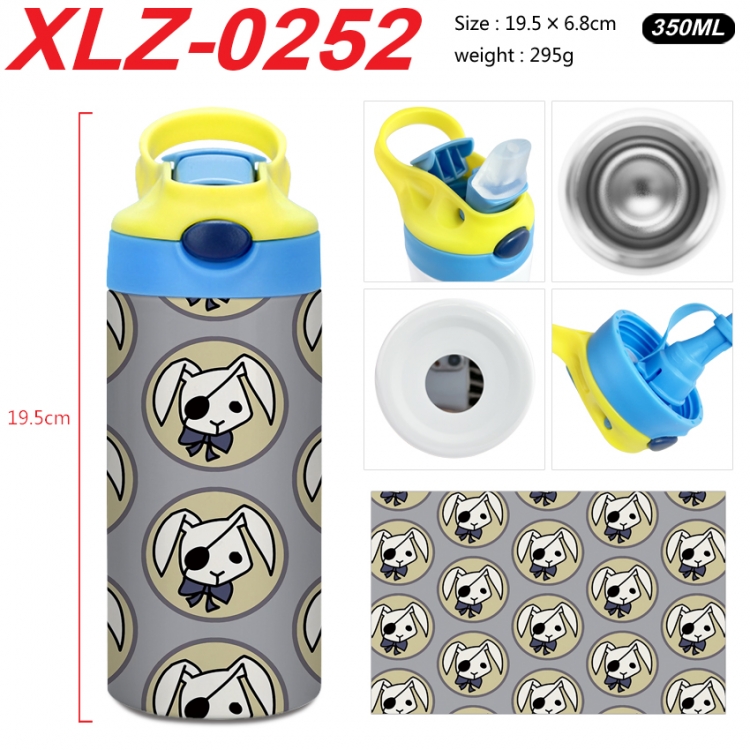 Kuroshitsuji 304 stainless steel portable insulated cup 19.5X6.8CM 350ml