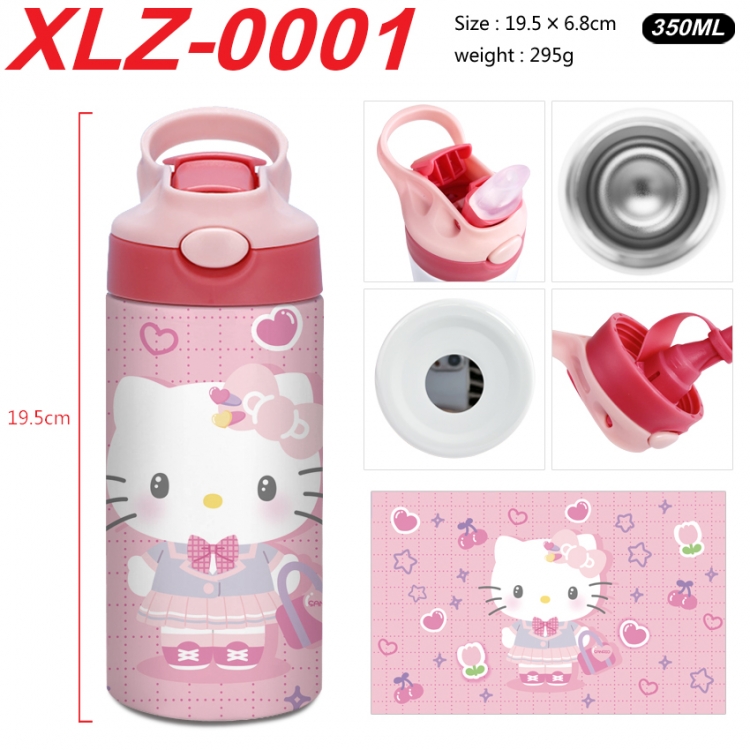 sanrio 304 stainless steel portable insulated cup 19.5X6.8CM 350ml