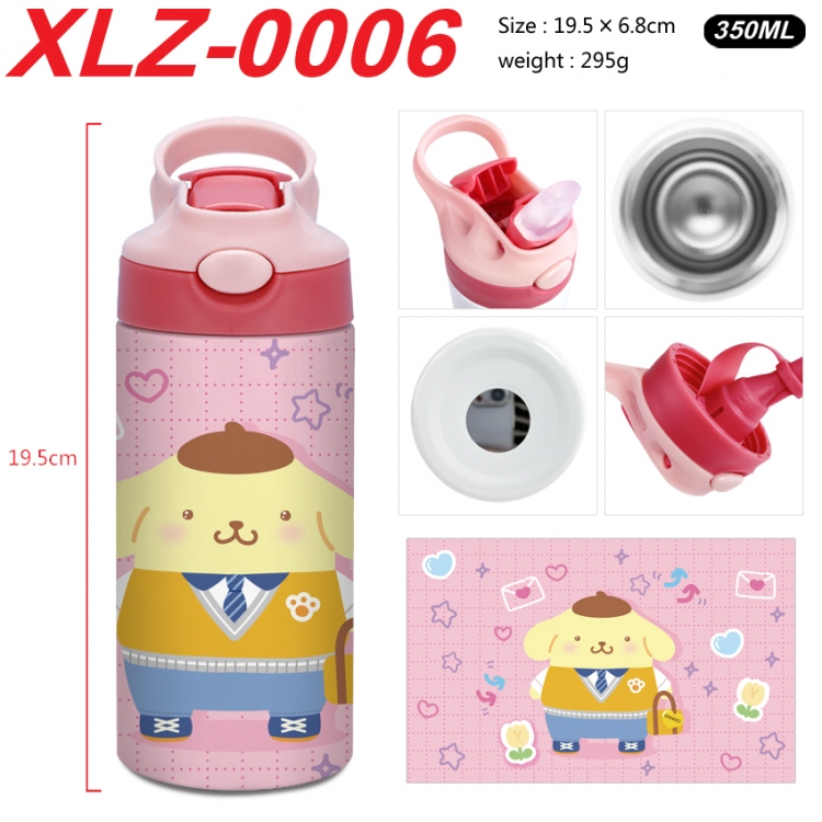 sanrio 304 stainless steel portable insulated cup 19.5X6.8CM 350ml
