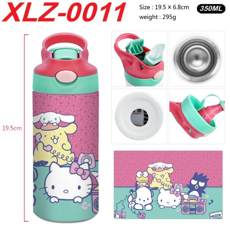 sanrio 304 stainless steel portable insulated cup 19.5X6.8CM 350ml