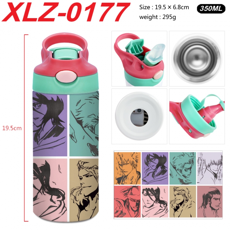 Bleach 304 stainless steel portable insulated cup 19.5X6.8CM 350ml