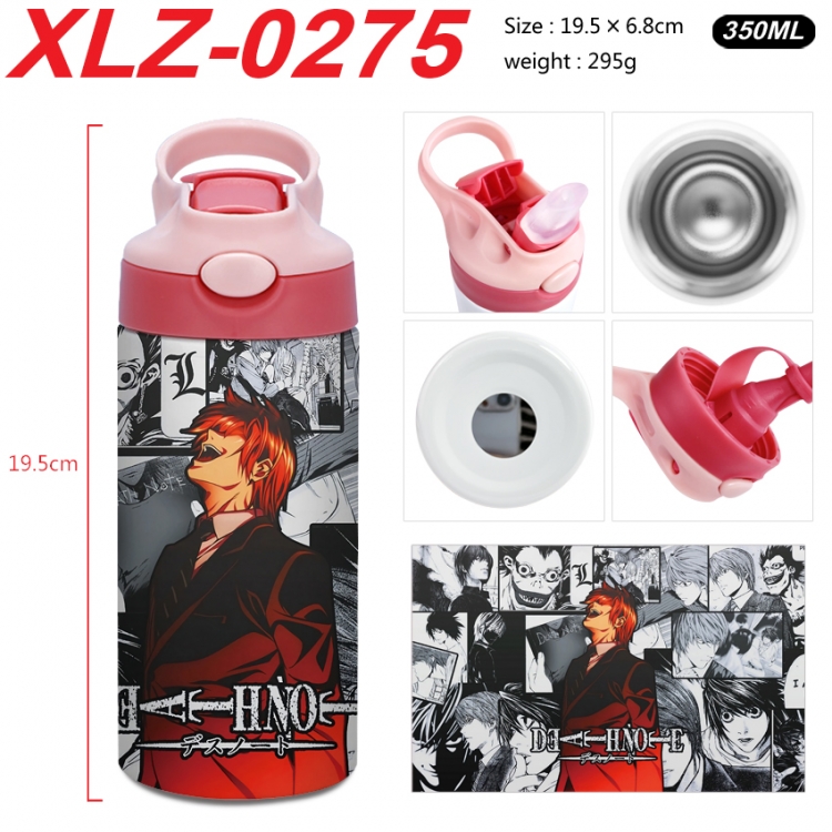 Death note 304 stainless steel portable insulated cup 19.5X6.8CM 350ml