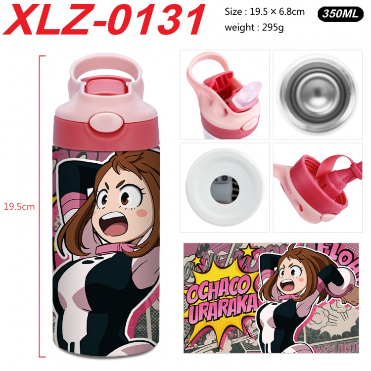 My Hero Academia 304 stainless steel portable insulated cup 19.5X6.8CM 350ml
