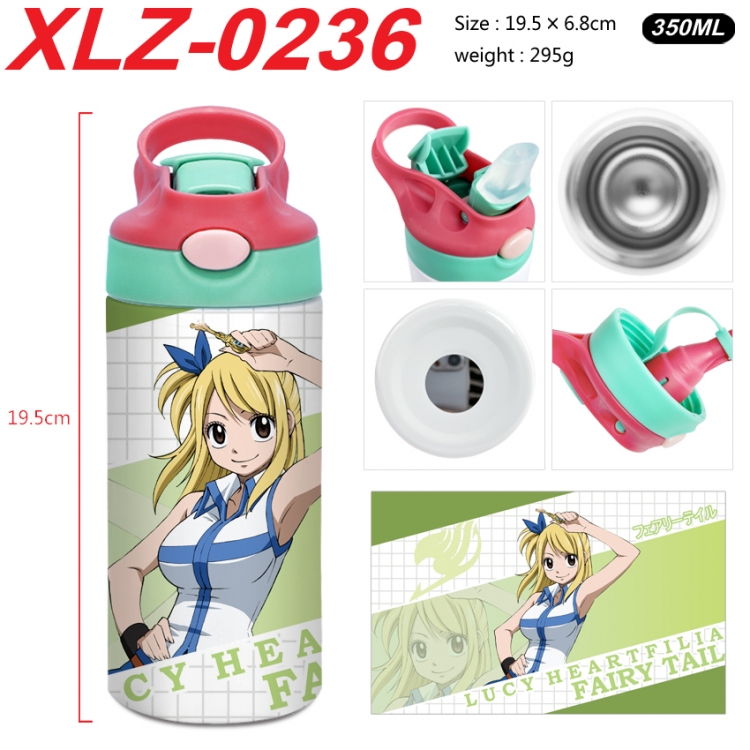 Fairy tail 304 stainless steel portable insulated cup 19.5X6.8CM 350ml