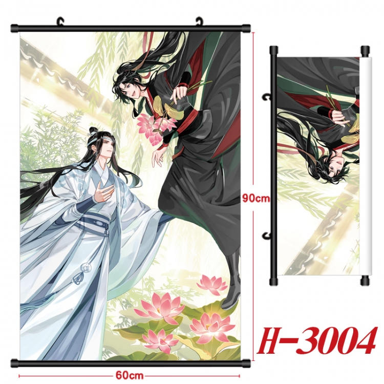 The wizard of the de Anime Black Plastic Rod Canvas Painting Wall Scroll 60X90CM