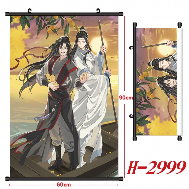 The wizard of the de Anime Black Plastic Rod Canvas Painting Wall Scroll 60X90CM