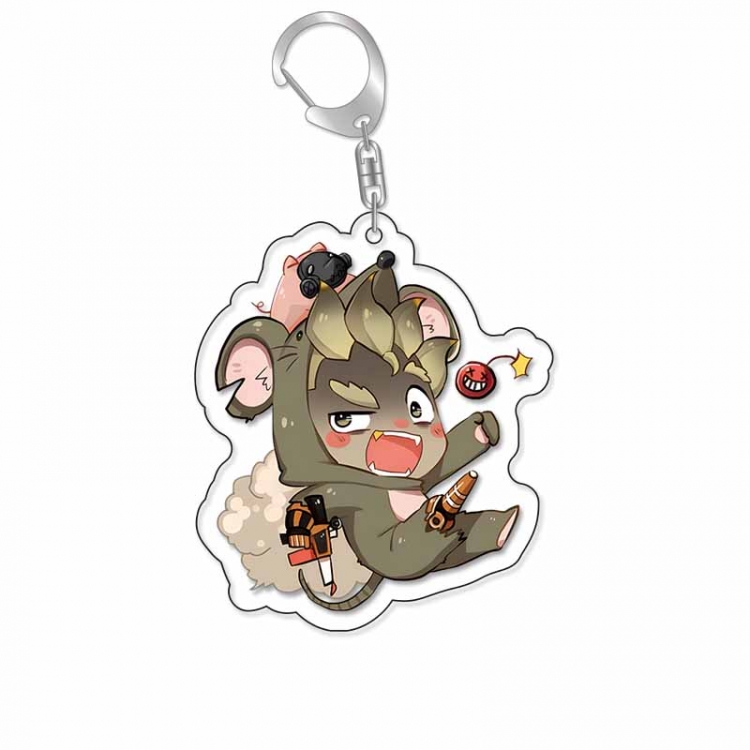 Overwatch Anime Acrylic Keychain Charm price for 5 pcs 16812
