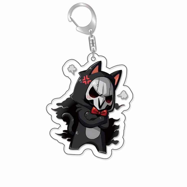 Overwatch Anime Acrylic Keychain Charm price for 5 pcs 16811
