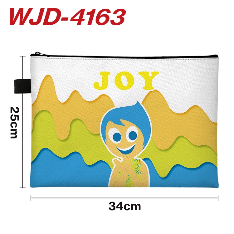 Inside Out Anime Full Color A4 Document Bag 34x25cm 