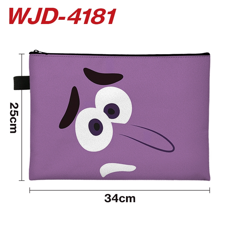 Inside Out Anime Full Color A4 Document Bag 34x25cm 