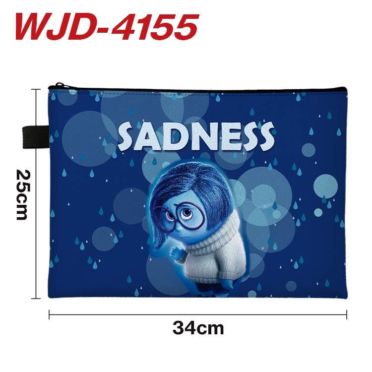 Inside Out Anime Full Color A4 Document Bag 34x25cm 