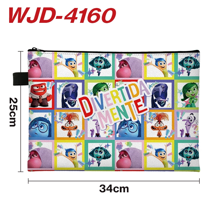 Inside Out Anime Full Color A4 Document Bag 34x25cm 