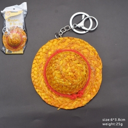 One Piece Straw hat keychain 2...