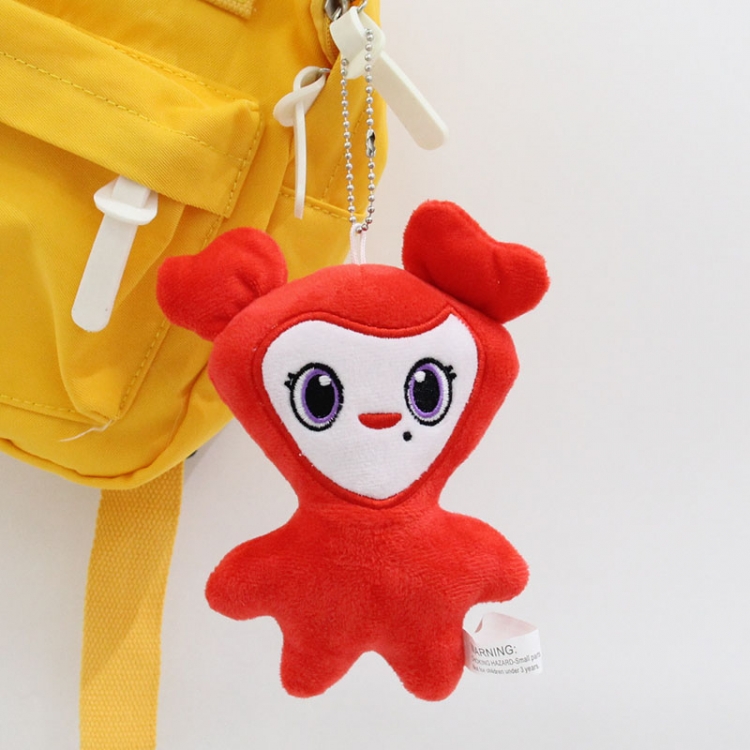 Korean Twice Crystal Super Soft+PP Cotton Plush Toy Pendant 14x11x6