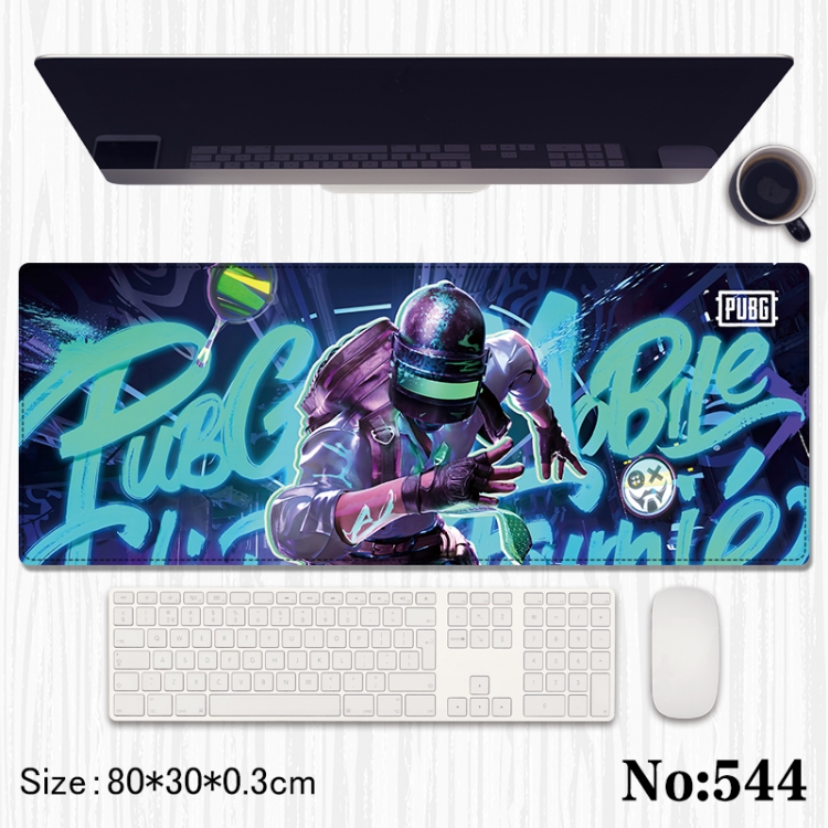 Game for Peace  Anime peripheral computer mouse pad office desk pad multifunctional pad 80X30X0.3cm