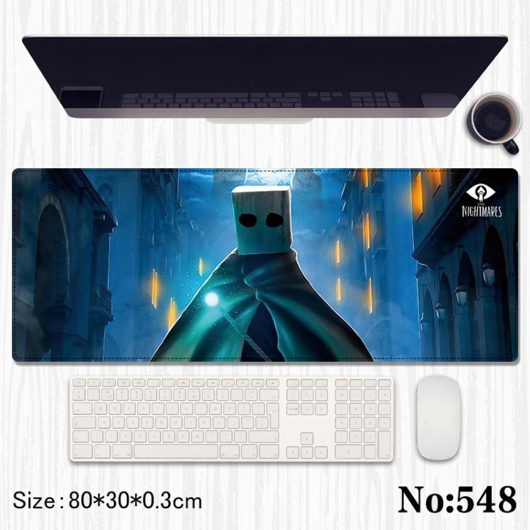 Minecraft Anime peripheral computer mouse pad office desk pad multifunctional pad 80X30X0.3cm