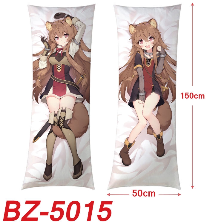 Tate no Yuusha no Nariagari Anime sexy equal body double-sided printed pillow 150x50cm  NO FILLING