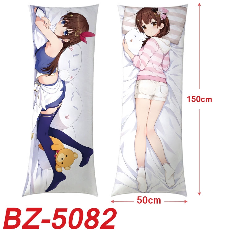 Hololive  bn n nAnime sexy equal body double-sided printed pillow 150x50cm NO FILLING