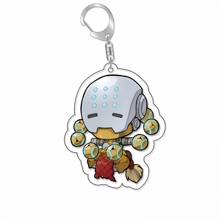 Overwatch Anime Acrylic Keychain Charm price for 5 pcs 16977
