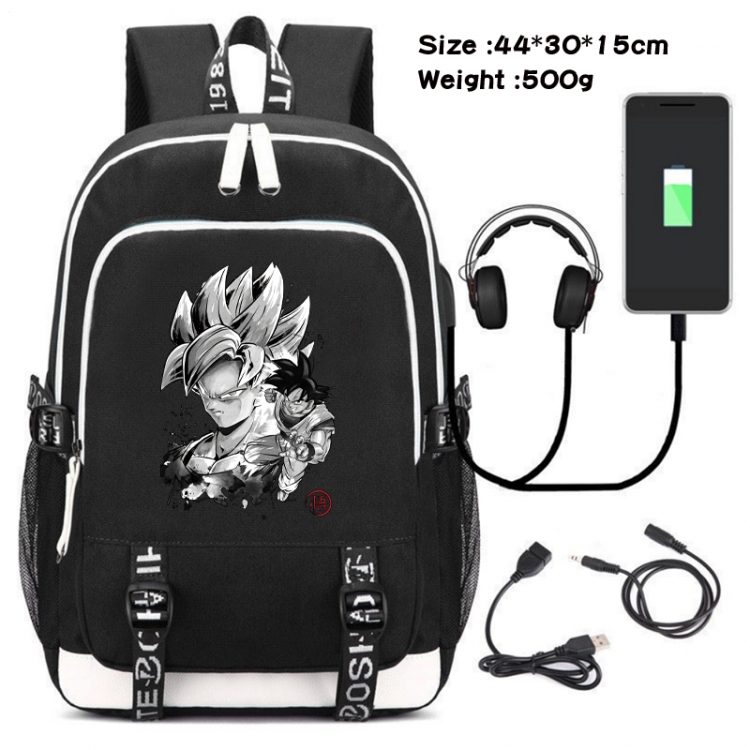 DRAGON BALL Game Canvas Backpack Waterproof School Bag 44X30X15CM 500G
