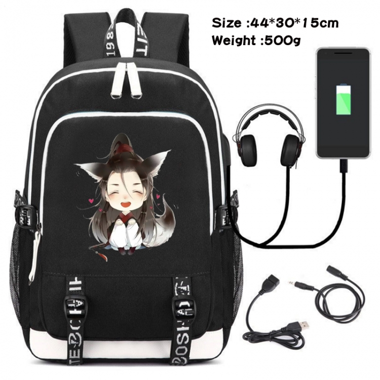 Heaven Official's Blessing Game Canvas Backpack Waterproof School Bag 44X30X15CM 500G