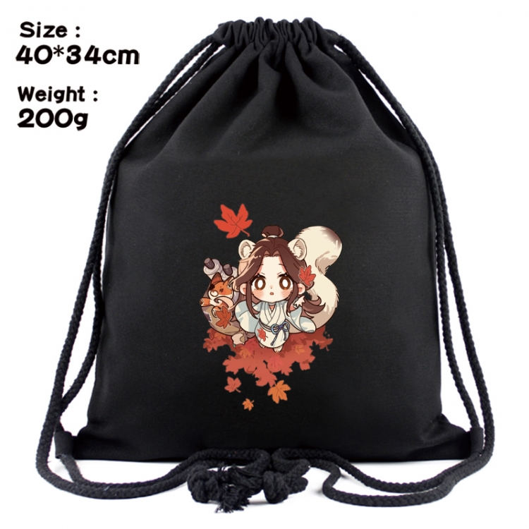 Heaven Official's Blessing Anime Coloring Book Drawstring Backpack 40X34cm 200g