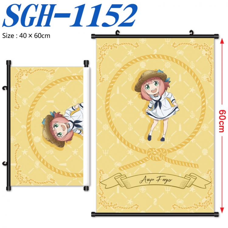SPY×FAMILY Anime digital printed pole style hanging picture Wall Scroll 40x60cm