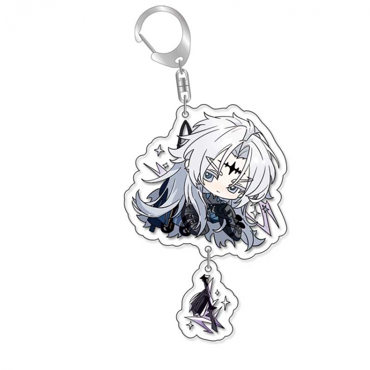 Wuthering Waves Anime acrylic Pendant Key Chain  price for 5 pcs 17004