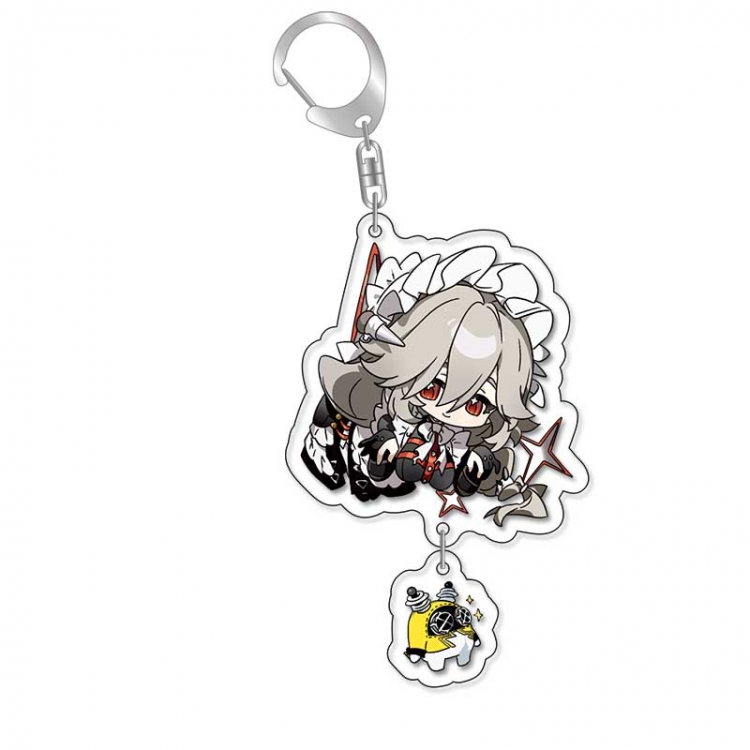 Zenless Zone Zero Anime acrylic Pendant Key Chain  price for 5 pcs 17046