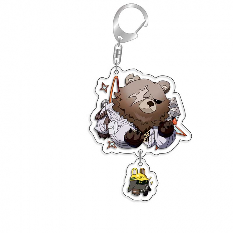 Zenless Zone Zero Anime acrylic Pendant Key Chain  price for 5 pcs 17056