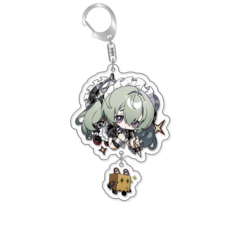 Zenless Zone Zero Anime acrylic Pendant Key Chain  price for 5 pcs 17053