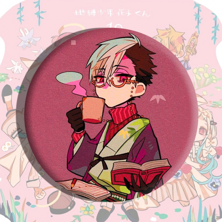 Toilet-bound Hanako-kun Anime tinplate brooch badge price for 5 pcs