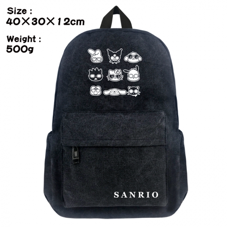 sanrio Canvas top and bottom backpack 40X30X12CM