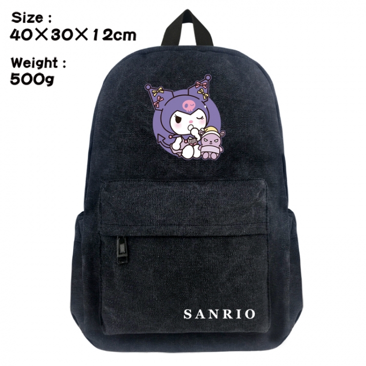 sanrio Canvas top and bottom backpack 40X30X12CM