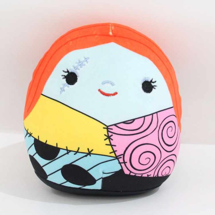 The Nightmare Before Christmas Elastic fabric down cotton plush doll pillow 19x19x2cm