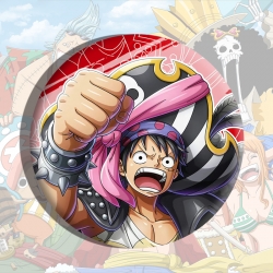 One Piece Anime tinplate brooc...