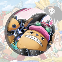 One Piece Anime tinplate brooc...