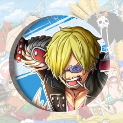One Piece Anime tinplate brooc...
